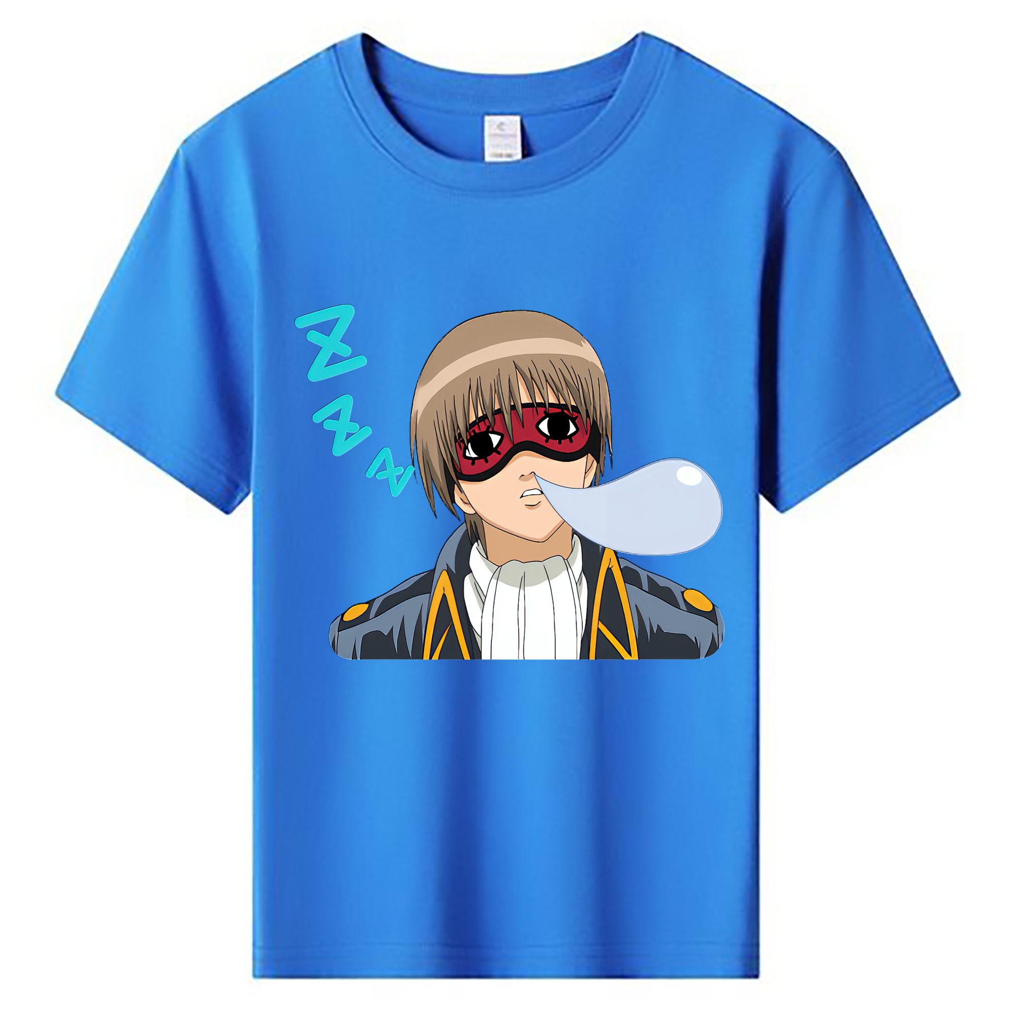 （画像用） ぎんたま 坂田銀時（さかたぎんとき） 神楽 志村新八（しむら しんぱち） GINTAMA Sakata Gintoki Kagura Shimura Shinpachi 綿100％キッズTシャツ（フロントプリント）